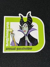 Disney Parks Annual Passholder Magnet - Maleficent - Original & Brand New picture