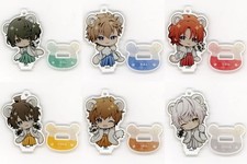Tsukiuta The Animation 2 Chibi Acrylic Stand Keychain Set 6 Types Japan picture