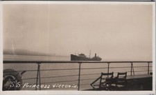 Antique PNW 1929 SS Princess Victoria Coastal Waters Victoria Original Photo picture