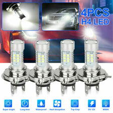 4x H4 9003 HB2 6000K LED Headlight High + Low Beam Bulbs Kit Super Bright White picture