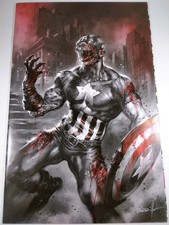 🩸💀 MARVEL ZOMBIES BLACK WHITE & BLOOD #2 PARRILLO 1:100 VIRGIN VARIANT 2023 picture