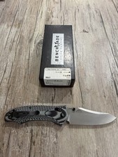 Benchmade Osborne 950 Rift, Gray/Black, 154 CM Plain Edge, Used. Discontinued  picture