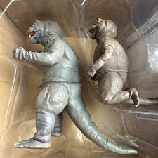 X-Plus 2010 Toho 30cm Series 1968 GODZILLA & MINILLA Figure Set Boxed TOHO Gold picture