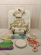 Coton Colors Happy Everything Mini Platter, Easel & Attachment Bundle picture