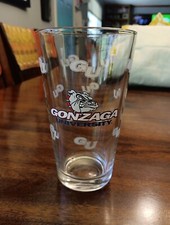 Gonzaga University Pint Beer Glass -bulldogs picture