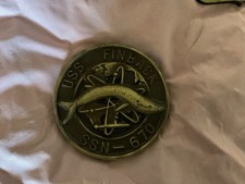 US Navy Submarine USS Finback SSN-670 Ship’s Plaque picture