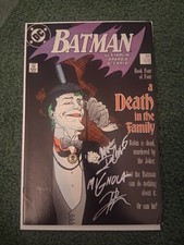 BATMAN 429 A DEATH IN THE FAMILY JIM STARLIN MIKE MIGNOLA DECARLO SIGNED VF picture
