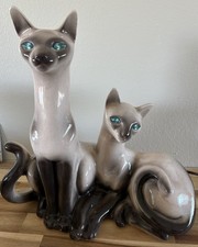 Vintage Lane & Co Siamese Cat TV Lamp Mid Century Modern 1950s  picture