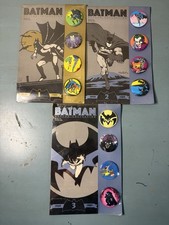 Batman Button Collection - 1939-1989 - Set of 3 - #1-3 New Factory Sealed DC picture
