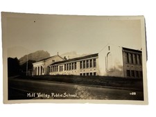 c.1926-1940s RPPC: Mill Valley Public School, CA - Real Photo Postcard picture