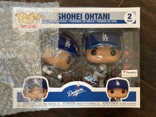 🔥 Shohei Ohtani Funko Pop 2-Pack MLB Fanatics Exclusive LA Dodgers Mint NIB  picture