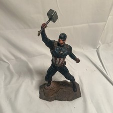 Marvel Avengers Endgame Captain America Diorama Diamond Select Blue Standard picture