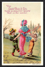 LAUTZ BROS. PURE & HEALTHY SOAPS~CHILDREN PLAYING 