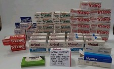 Vintage Pharmacy 1980s Empty Drug Store Medicine Boxes Lot Of 43 Movie Prop Read picture
