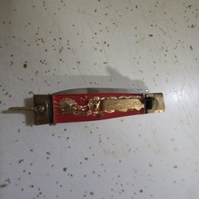 Vintage 50s-60s Japanese Made Mexican Bullfighter Souvenir Spring Assist  picture