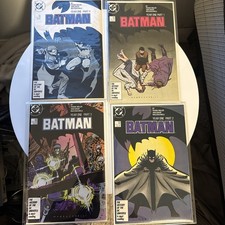 Batman #404 405 406 407 - Year One / Part 1-4 Complete Run Set - DC Comics, 1987 picture