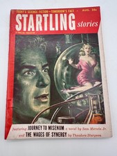 STARTLING STORIES Aug 1953 – Sci-Fi Pulp Magazine – GGA Cover Art picture