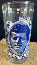 John F. Kennedy JFK 1917-1963 Commemorative Politics Glass, United States picture