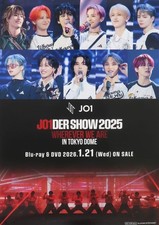 JO1 B2 Announcement Poster Blu-ray/DVD 'JO1DER SHOW 2025' Japan picture