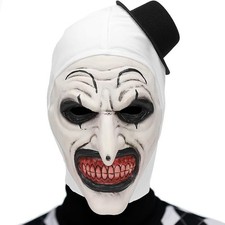 Art The Clown Deluxe Injection Mask Terrify 2 XMAS Costume Trick Or Treat STUDIO picture