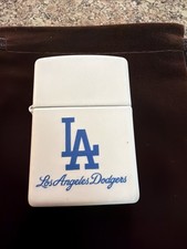Vintage Zippo Lighter - MLB Baseball - Los Angeles Dodgers Logo picture