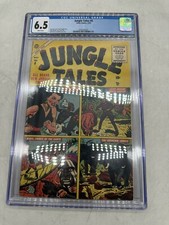 Jungle Tales #5 Atlas Comics 1955 F+ CGC 6.5 picture