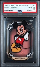 2024 Topps Chrome Disney #37 Hades Purple Refractor /199 PSA 10 picture