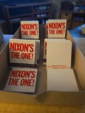 NIXON’S THE ONE Matches 1969~Unused, No Problems-Set of 20-Vintage picture