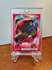2026 Topps Chrome Disney JOHN SILVER Red Refractor #/5 Sapphire #63 RARE💎 picture
