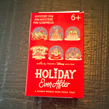 Hallmark Disney Mickey Mouse Holiday Ever After Mystery Pin Pack, Single picture