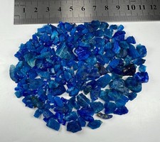 Natural Fluorescent Blue Hauyne Rough Lot from Badakhshan Afghanistan_214 Ct picture