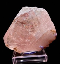 Morganite Gummy Terminated Crystal From Afghanistan (Weight 139 Grams ) picture