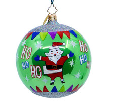 Radko MERRILY MODERN Ball Christmas Ornament picture