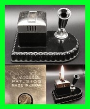 Rare Vintage Bakelite Art Deco Venus Petrol Table Lighter Pen Holder Activated  picture