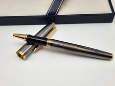 WATERFORD Writing Instruments Ballpoint Pen Gunmetal With Gold - No Refill picture