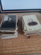 CABINET PHOTO LARGE SALE.100 CABINET PHOTOS(1880-1920).ALL PHOTOGRAPHED#1 picture