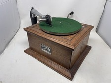 Antique Victor Victrola VV-Vl In Beautiful Oak Case Working picture