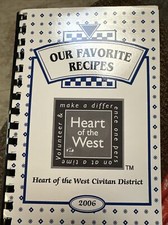 New 2006 Heart of The west Civitan District Community Cookbook picture