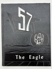 1957 THE EAGLE Yearbook New Diana School Diana, Texas picture