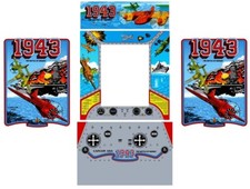 1943 Battle Of Midway Arcade Restoration Kit Side Art Cpo Cabinet Marquee Bezel picture