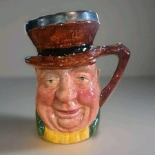 Vintage Lancaster Sandland Tony Weller Character Mug Toby Jug England Dickens picture