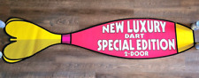 1970's Dodge Dart Luxury Special Ed. 2-Door Dealer Showroom Banner Sign Rare picture