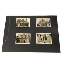 Vintage Aachen Cathedral Dom Germany Scrapbook Page 5 B&W Photos Postcard picture