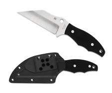 Spyderco Ronin 2 Fixed Blade Knife Full Tang Black G-10 BD1 FB09GP2 picture