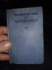The Observer's Book of Automobiles, Seventh edition 1962, 288 pages with photos  picture