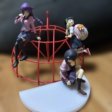 Bakemonogatari Hitagi Senjougahara Mayoi Hachikuji Tsukihi Figure Set picture