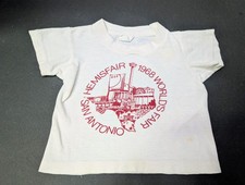  1968 Hemisfair San Antonio World’s Fair T Shirt Toddler Size 2 Rare HTF Texas picture