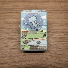 Bubble Mew Ex 232 Special Illustration Rare Paldean Fates Wind Resistant Lighter picture