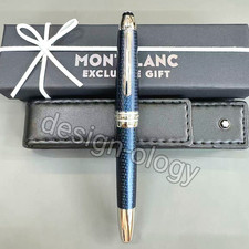 MONTBLANC Meisterstück Solitaire Blue Hour LeGrand Fountain Pen picture
