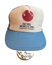 VTG 1982 Worlds Fair Knoxville Tennessee SnapBack Hat. picture
